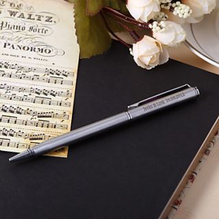 Personalized Blue Ink Ball Pen For Wedding Gifts