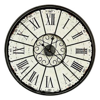 23H Vintage dial design Metal Wall Clock