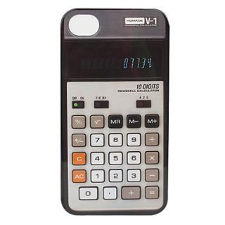 Unique Retro Style Calculator Style Hard Back Case for iPhone 4 and 4S