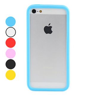 Solid Color Bumper Case for iPhone 5/5S (Assorted Colors)