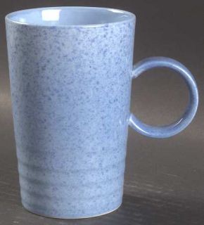 Mikasa Reef Blue Latte Mug, Fine China Dinnerware   Terra Stone, Light   Blue,Em