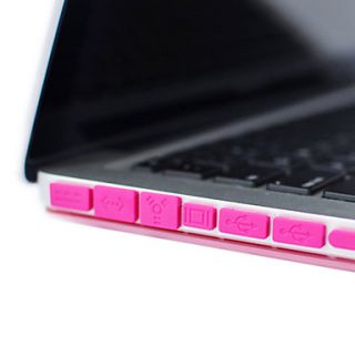 Silicone Anti Dust Plug Cover for Apple MacBook Air Pro (Random Color)