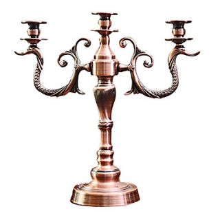 Europa Style Hand Painted Metal Candle Holder