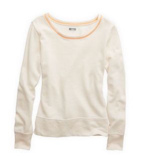 Soft Muslin Aerie Soft Texture Crewneck Sweatshirt, Womens S
