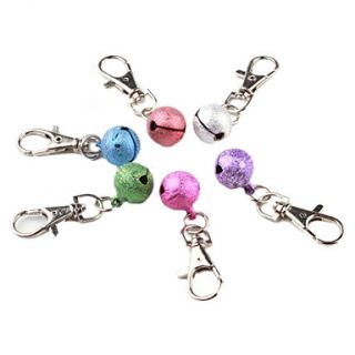 Ringing Bell Dog Collar Necklace Pendant (Random Colors)