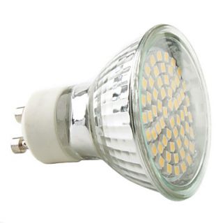 GU10 2.5W 60x3528SMD 180LM Natural White Light LED Spot Bulb (220 240V)