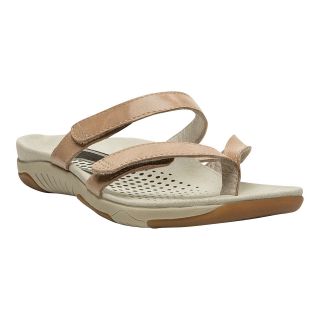 Propet Heidi Adjustable Slide Sandals, Oyster, Womens