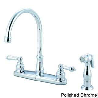 Pioneer Brentwood Series Two handle Kitchen Faucet With Sidespray
