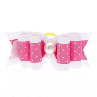 Pure Style Tiny Rubber Band Hair Bow for Dogs Cats
