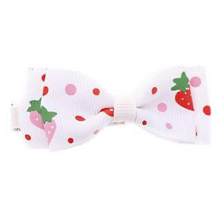 Starwberry and Spot Pattern Hair Pin for Dogs Cats