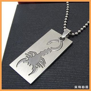 Fashion Scorpion Pendant(Free Chain)(4.22.10.2CM)