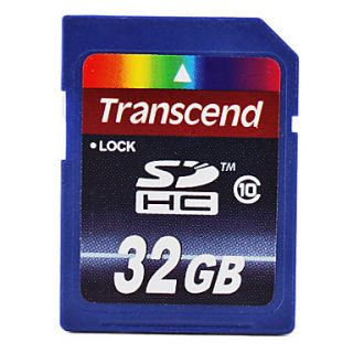 32GB Transcend Class 10 SD/TF SDHC Flash Memory Card