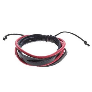 Multi layer Cow Leather Cord Bracelet