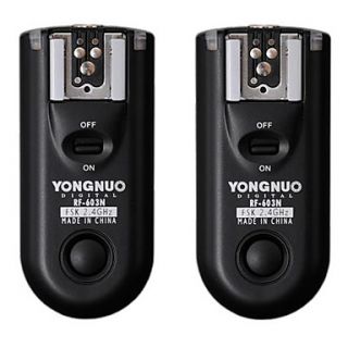Yongnuo RF603 Wireless Flash Trigger Canon 600D 550D 60D 1100D