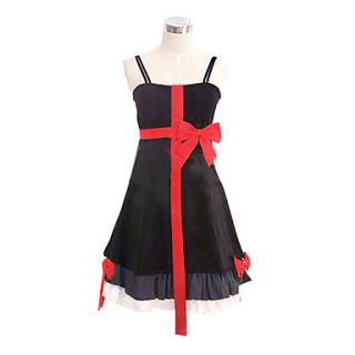 Cosplay Costume Inspired by Guilty Crown Inori Yuzuriha Black Dress (Dress)