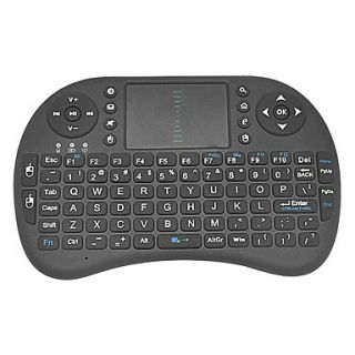 Rii Mini i8 2.4G Wireless 92 Keys Keyboard with Touchpad for Google TV Box/PS3/PC