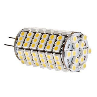 G4 6W 120x3528 SMD 420 450LM 3000 3500K Warm White Light LED Corn Bulb (12V)