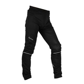 PloyesterFleece Material Warm KeepingWindproof Men Winter Cycling Trousers 48649
