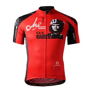 SPAKCT 100%Polyester Short Sleeve Breathable/Quick Drying Men Cycling Jersey S13C02