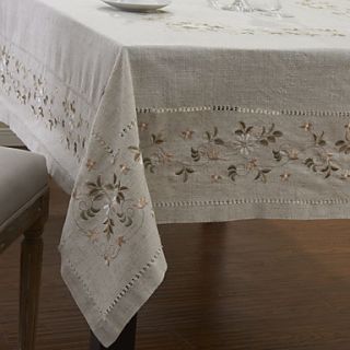 Floral Classic Linen Table Cloths
