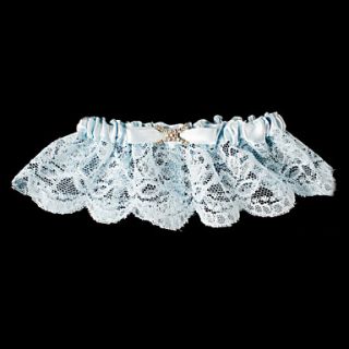 Satin with Lace Wedding Garter More Colors