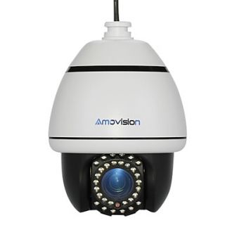 4 Inch H.264 IP Mini Speed Dome Camera with 1/4 Sony CCD(IR 30m,10X Optical Zoom)