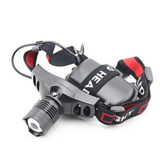 GOREAD High Power Rechargeable Headlamp with Cree Q5 LED (1x18650)