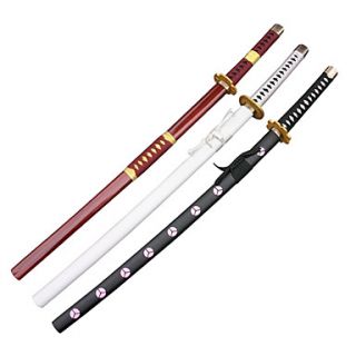 Roronoa Zoro New Santoryu s(Sandai Kitetsu/Wado Ichimonji/Shuusui) Cosplay Sword