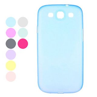 Durable Plastic Samsung Mobile Phone Back Covers for Galaxy I9300(9 Colors)