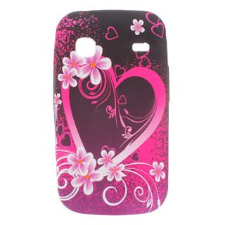 Heart Shaped Pattern Soft Case for Samsung Galaxy Gio S5660