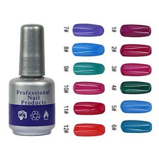 UV Color Sweet Builder Gel Nail Polish No.37 48(10ml,1PCS,Assorted Colors)