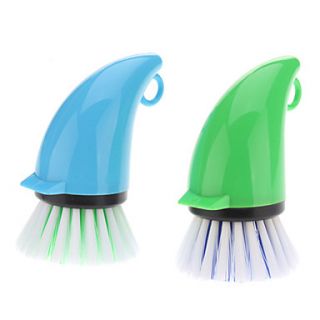 Kitchen Cleaning Pot Wall Cooker Brush (Random Color)