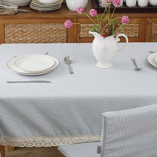 Striped Blue Color Table Cloth