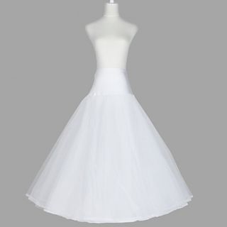 Nylon A Line Gown 3 Tier Floor length Slip Style/ Wedding Petticoats
