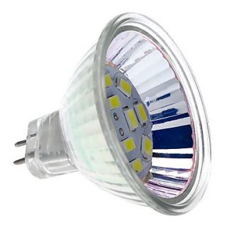 MR16(GU5.3) 2.5W 12x5730SMD 190LM Natural White Light LED Spot Bulb (12V)
