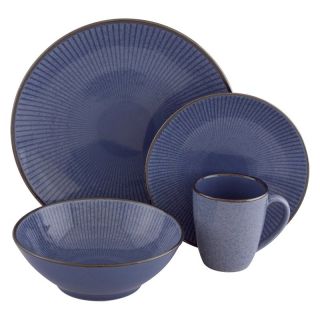 Sango Corona Dinnerware   Blue   Set of 16   4641 16W