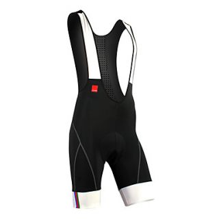 Santic 82% Nylon18% Spandex Sleeveless Professional Cycling Bib Shorts with Soft 6D Pad C05031