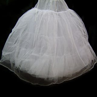 Nylon / Tulle Floor length Wedding Petticoats (WAP006)