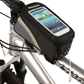 ROSWHEEL Outdoor Bicycle Front Bag with 5.3 inch Touchable Mobile Phone Screen 12496 5.3