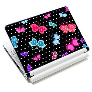 Butterfly Pattern Laptop Protective Skin Sticker For 10/15 Laptop 18324(15 suitable for below 15)