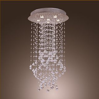 Crystal Beaded Ceiling Light with 3 Lights