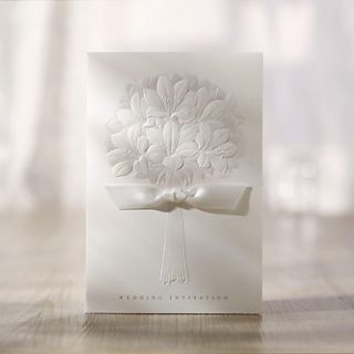 Bouquet Pattern Wedding Invitation (Set of 50)