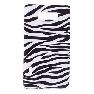 Zebra Stripe Pattern Soft Case for LG Optimus L7 P705