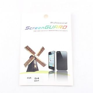 3X Clear Front Screen Protector for Samsung Galaxy S4 I9500