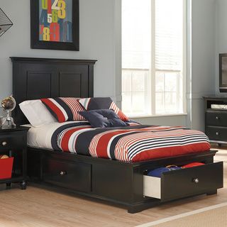 Signature Design By Ashley Owingsville Black Twin Bed