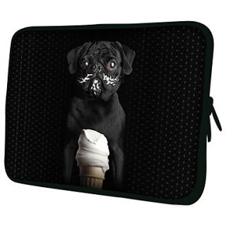 Ice Cream DogPattern Nylon Material Waterproof Sleeve Case for 11/13/15 LaptopTablet