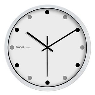 12H Modern Design Mental Wall Clock