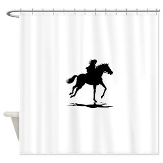  Girl Rider Copy Shower Curtain  Use code FREECART at Checkout