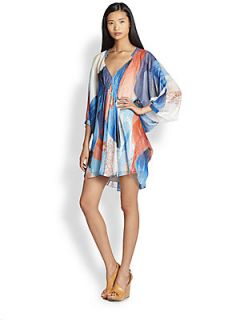 Diane von Furstenberg Fleurette Silk Dress   Batik Land