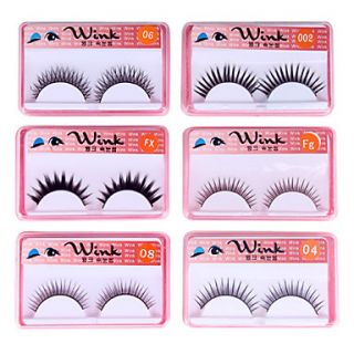 Fashion Lashes   30 Pairs Long, Dramatic Blunt Cut False Eyelashes FX